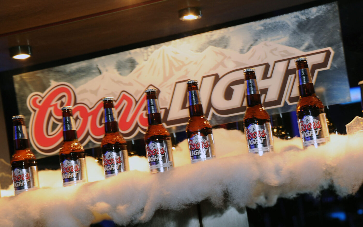 coors light...