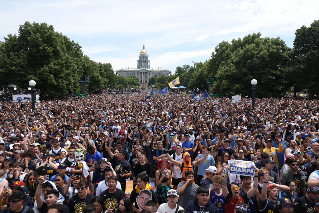 Denver Nuggets Victory Parade...
