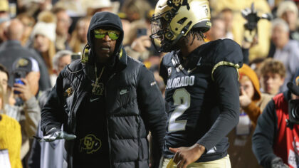Deion Sanders and Shedeur Sanders