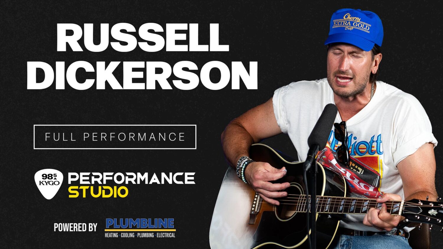 Russell Dickerson Performance Studio...