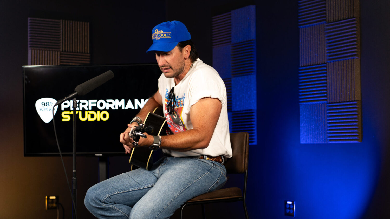Russell Dickerson Performance Studio...